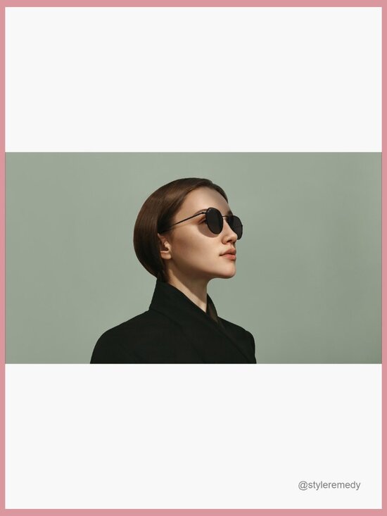Round Polygon Metal Polarized Sunglasses Classic Retro Vintage Shades main image 2
